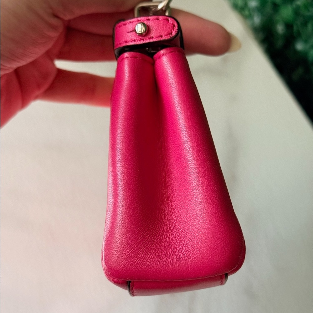 Fendi Pink Peekaboo Mini Top-Handle Crossbody Bag Authentic - Picture 4 of 10